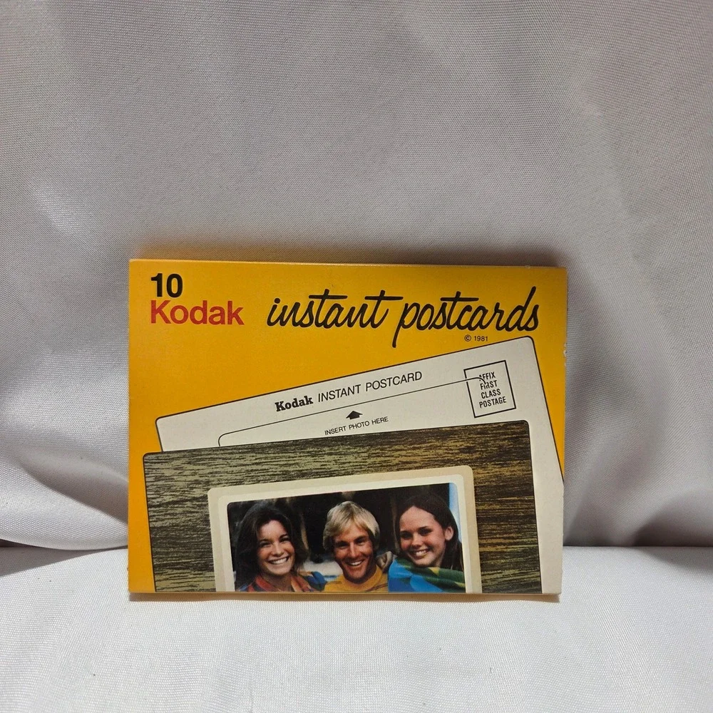 Vintage 1981 Kodak Instant Postcards 10 Pack Unused Retro Photography Ephemera